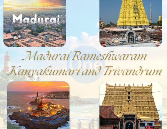 Sacred Trails of South India: Madurai Rameshwaram Kanyakumari and Trivandrum